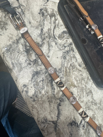 Tapestry rawhide knots