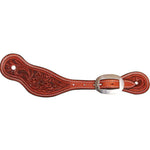 Martin Saddlery Chestnut Floral Alpine Spur Straps