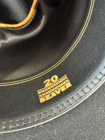 Resistol Black Gold 20x Black